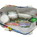 Diaper Bag with changing mat and bottle cover