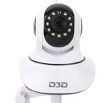 D3D wireless indoor security camera
