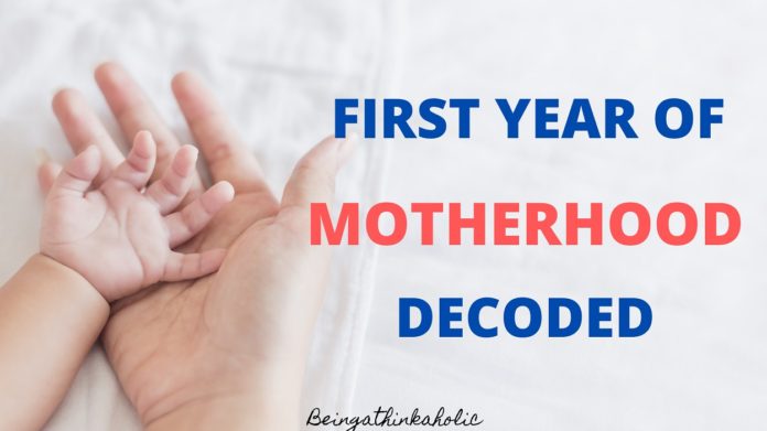 first year of motherhood