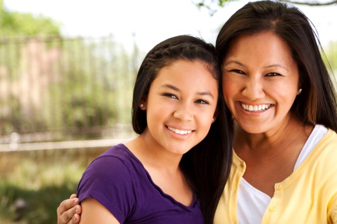 Mother-daughter