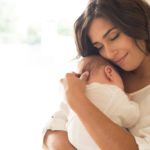 mom with newborn
