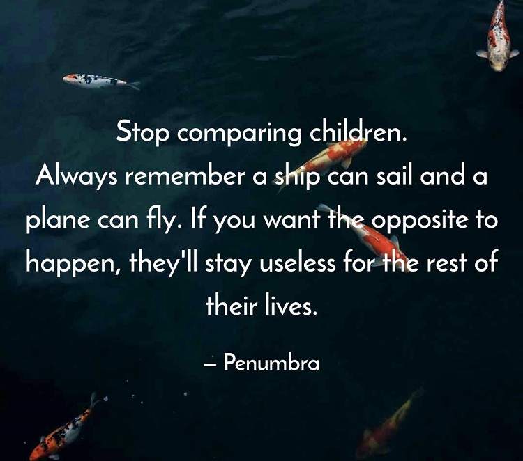 Stop Comparing Children