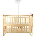 Mee Mee Baby Wooden Cot with Swing