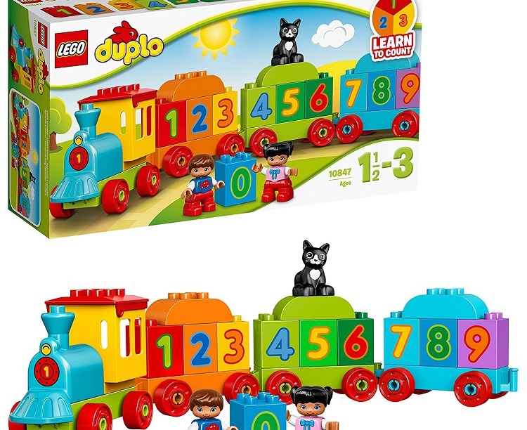 Lego Number Train