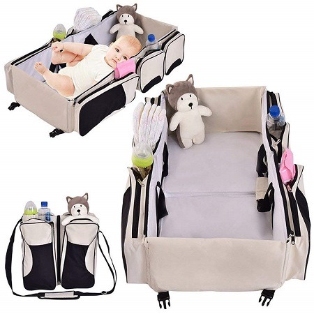 3 in 1 baby diaper bag and Traveling Crib