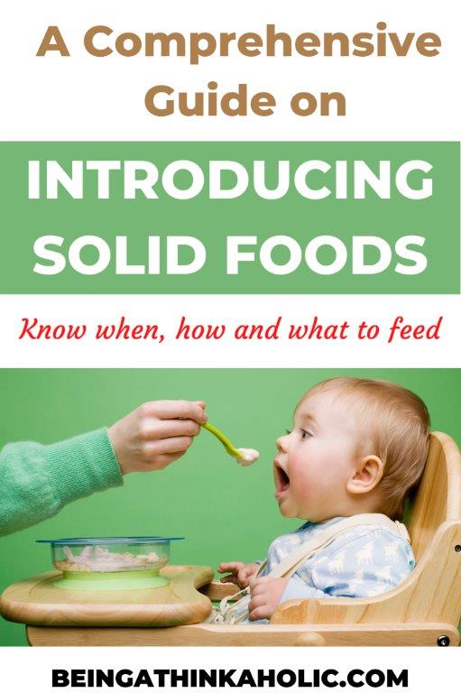 introducing solid foods