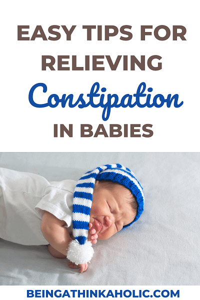 relieving constipation in babies