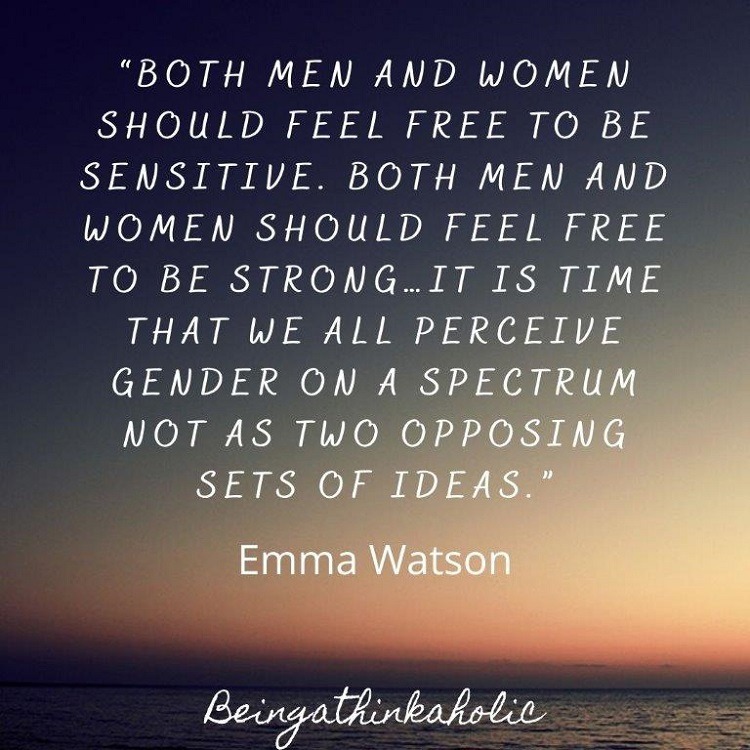 Gender Equality Quote Being A Thinkaholic My Life My Thoughts
