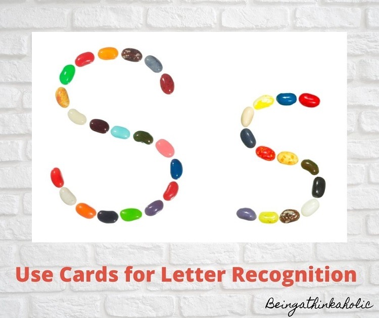 Step 1 Use Cards for Letter Recognition