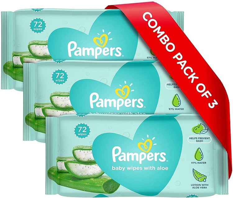 Pampers Fresh Clean Baby Wipes