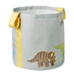 Ikea Toys Storage Bag with Dinosaur Print