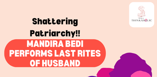 Shattering Patriarchy, Mandira Bedi Performs Last Rites of Husband, Raj Kaushal Mandira Bedi Performs Last Rites of Husband