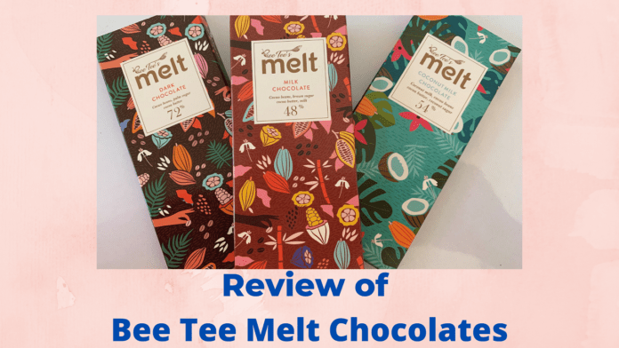 Review of Bee Tee Melt Chocolates